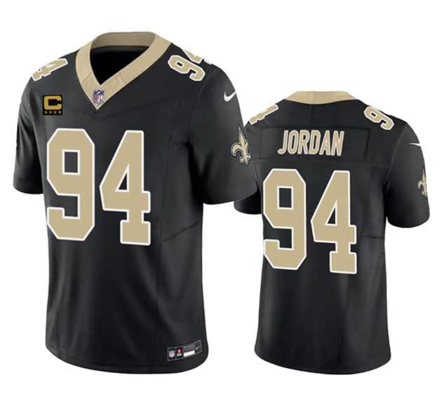 Men & Women & Youth New Orleans Saints #94 Cameron Jordan Black 2023 F.U.S.E. With 4-Star C Patch Vapor Untouchable Limited Jersey,We sell and wholesale Men & Women & Youth New Orleans Saints #94 Cameron Jordan Black 2023 F.U.S.E. With 4-Star C Patch Vapor Untouchable Limited Jersey on line form chian!
